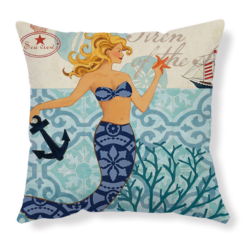 Sea Turtle Throw Pillow cover