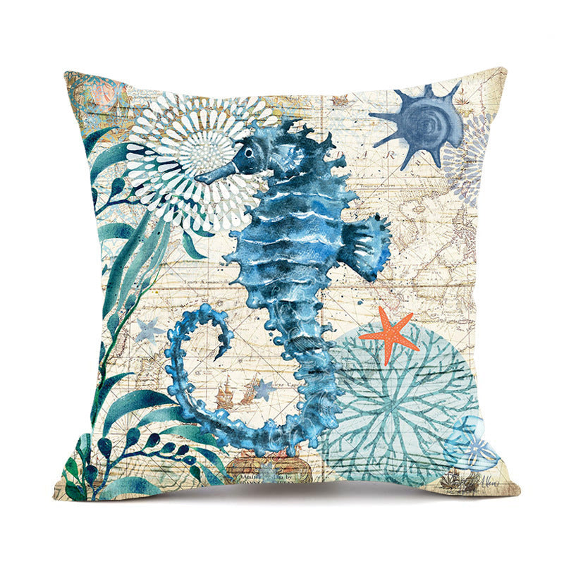 Sea Turtle Throw Pillow cover