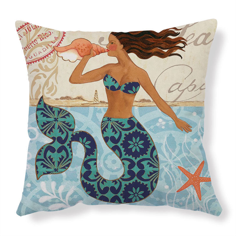 Sea Turtle Throw Pillow cover